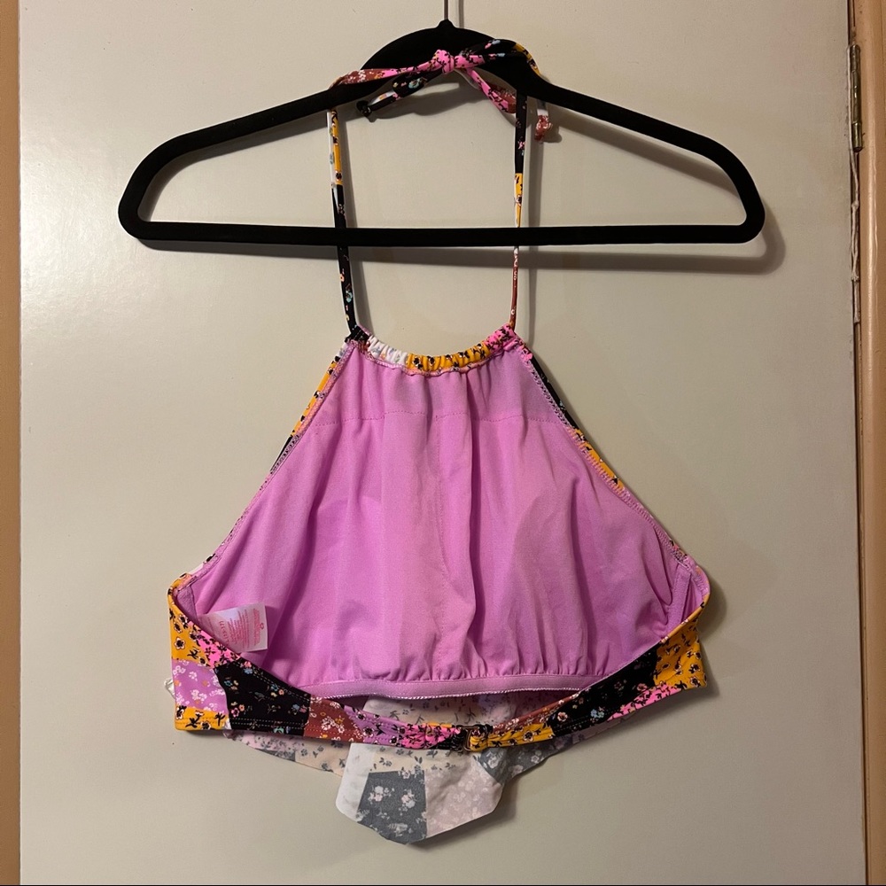 Patchwork Bathing Suit Top - Picture 2 of 6